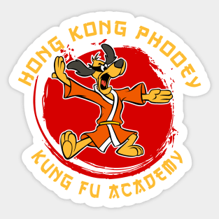 Hong Kong Phooey Kung Fu Academy Sticker